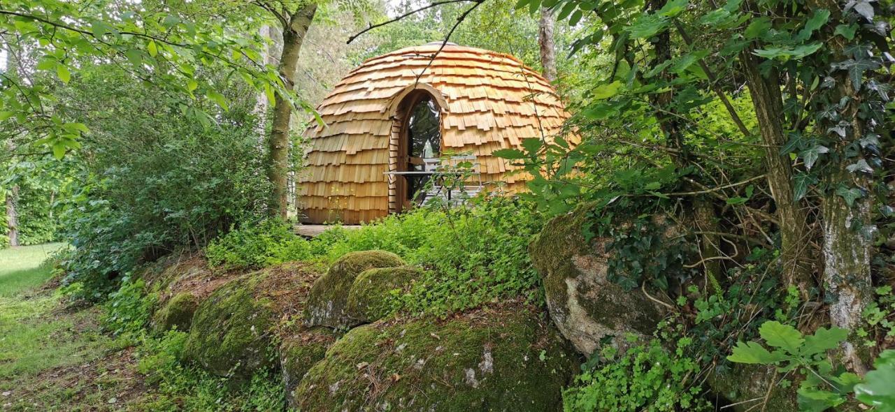 Camping De La Chagnee Saint-Aubin-le-Cloud Rom bilde