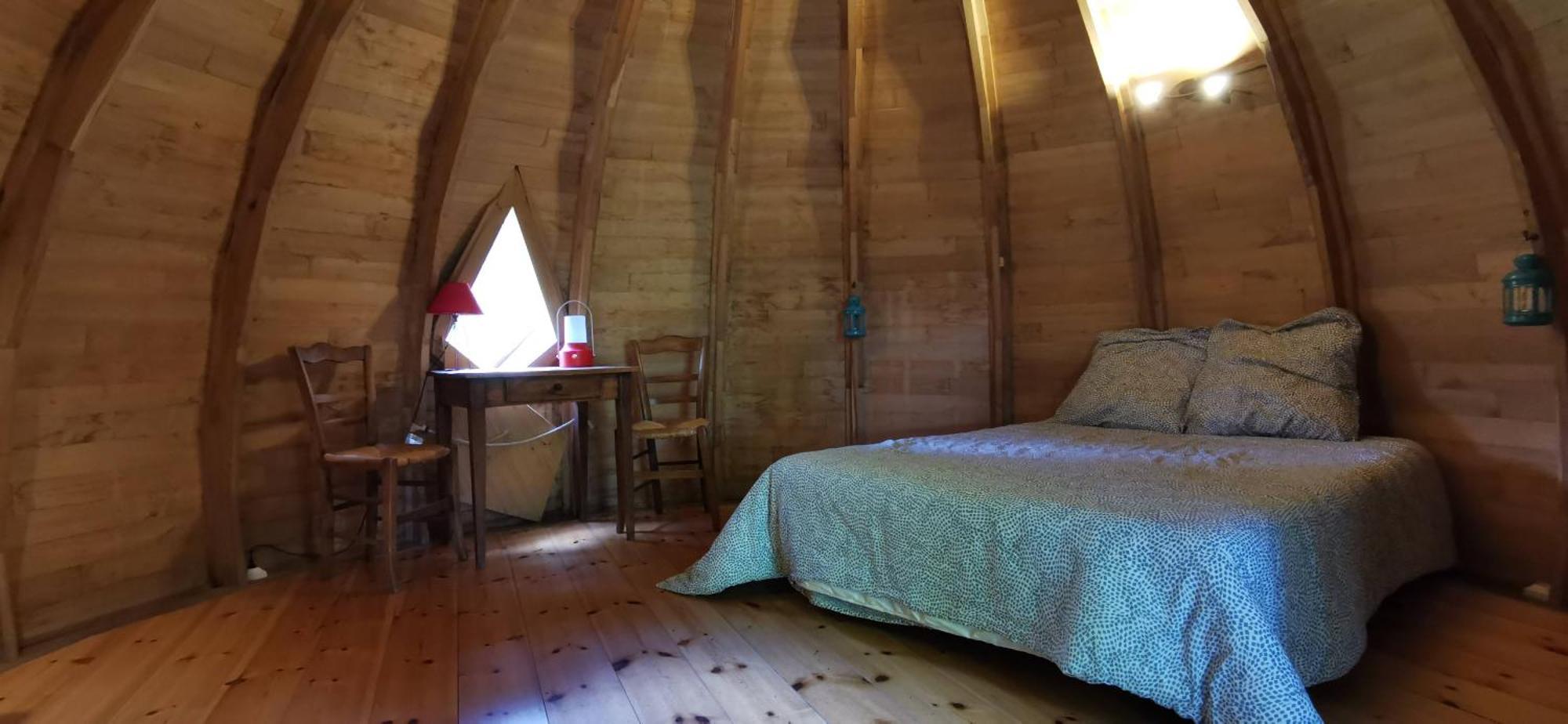 Camping De La Chagnee Saint-Aubin-le-Cloud Rom bilde
