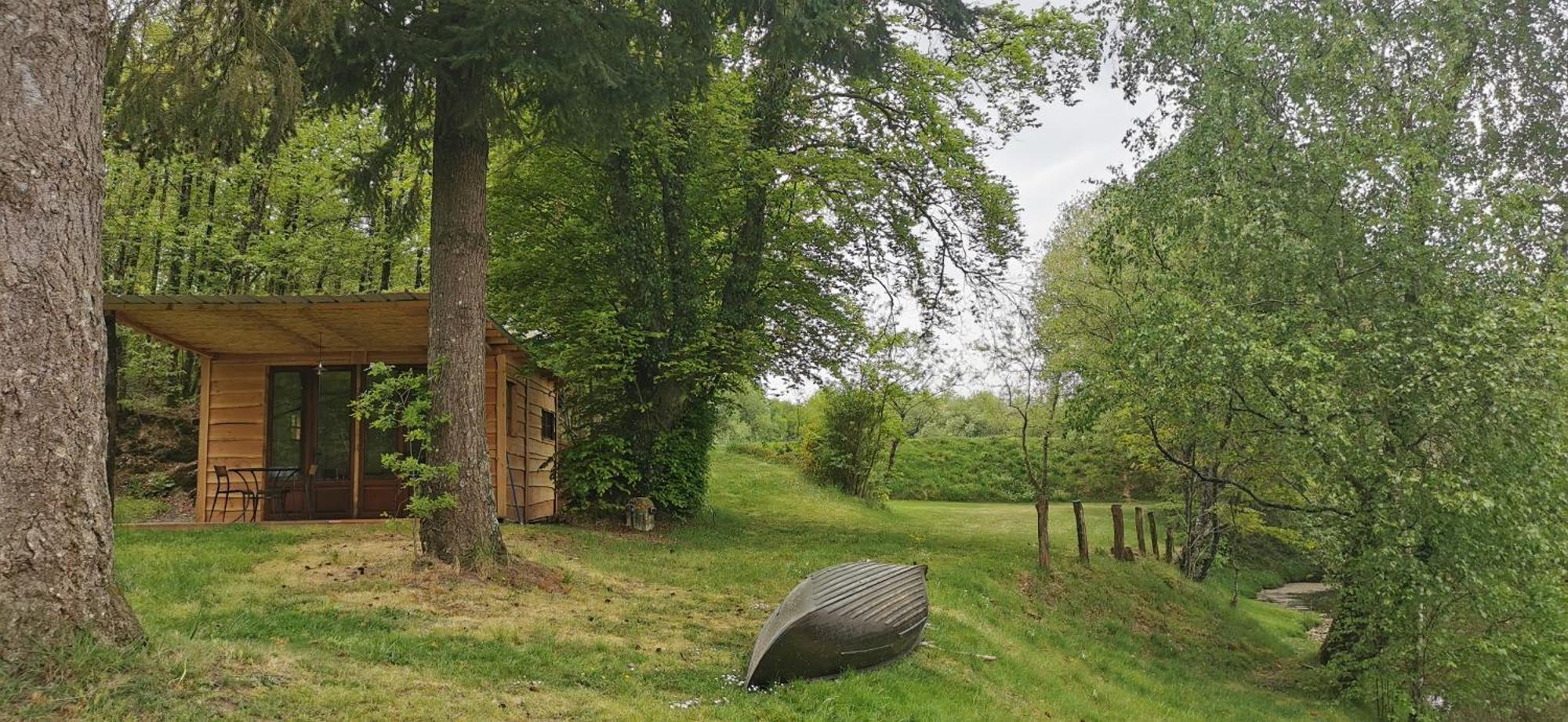 Camping De La Chagnee Saint-Aubin-le-Cloud Rom bilde