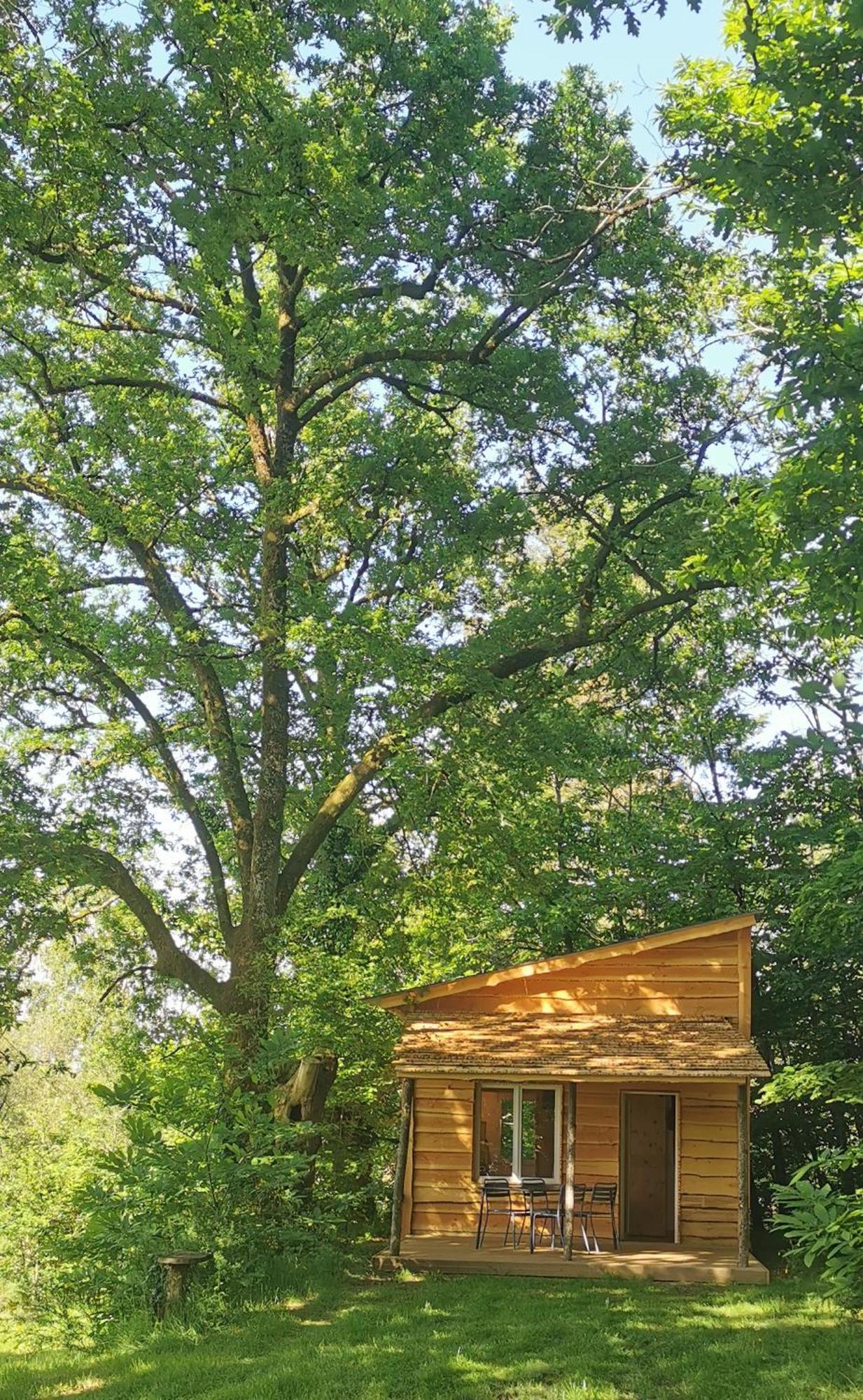 Camping De La Chagnee Saint-Aubin-le-Cloud Eksteriør bilde